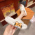 Cute Little Tiger Slippers for Women Summer Ins Couple Indoor Bath Non-Slip Thick Bottom Sandals for Women