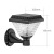 Solar Wall Lamp All Sides Luminous Solar LED Rechargeable Wall Lamp Outdoor Rainbow Color Garden Lamp Cross-Border