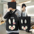 New Backpack Leisure Sports Backpack Four-Piece Schoolbag Travelling Bag Bag Fashion Hand Bag Women Bag Syorage Box 
