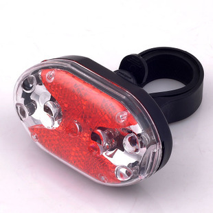 Bicycle 9led Red Light Taillight Bicycle Riding Warning Taillight Cycling Fixture Headlight