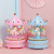 Carousel Music Box Cake Ornaments Birthday Gift Children's Boutique Toys Music Box Student Craft Gift