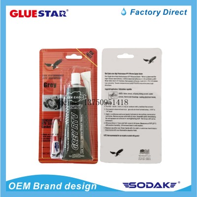 High Temperature RTV Glue Gasket Maker Silicone Sealant for Auto