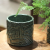 Modern Ceramic Column Body-Sh Artistic Personalized Flower Pot Plant Green Radish Flower Succulent Pot Simple Flower Pot