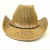 2022 Straw Top Hat Summer Sun Protection Sun Hat Men's Three Grass Denim Sun Hat Fishing Hat Advertising Cap