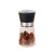 Manual Grinding Device Kitchen Spice Bottle Black Pepper Pepper Condiment Bottle Transparent Glass Sesame Cumin Mill Bottle