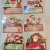 Christmas Decorations Holiday Scene Stickers Wishing Card