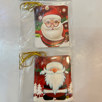 Factory Direct Sales Christmas Series Wishing Card Santa Claus