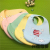 Baby Silicone Eating Bib Children Eating Bib Waterproof Disposable Sky Series Adjustable Bib