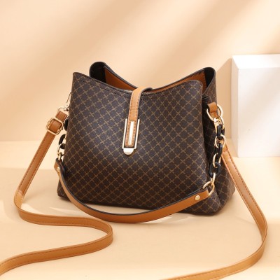 New High-Grade Trendy Women Bags Bucket Bag Shoulder Bag Fashion bag Wholesale Cross-Border Portable Messenger Bag