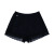 Women's Safety Pants Anti-Exposure Thin High Waist Loose Shorts Lace Loungewear Pajama Shorts Black Primer