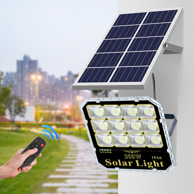 Factory Direct Sales New Solar Spotlight LED Outdoor Waterproof Garden Lamp Solar Street Lighting Foreign Trade