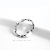 S925 Pure Silver Ring Finger Retro Elegant Dot Ring Chic Korean Unique Women Silver Ring Trendy Fashion Jewelry