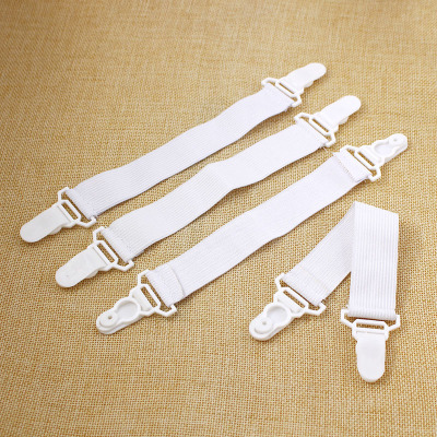 Factory Direct Sales Sheet Holder Creative Household Goods 4 Pack Bed Sheet Attaching Clamps Anti-Slip Fixing Buckle