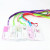 Plastic Waterproof Transparent Card Cover Student Card Holder with Lanyard Wholesale Two Yuan Store Supply
