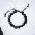 Wish Hot Sale at AliExpress Men's Obsidian Fitness Bracelet Crystal Bracelet Chakra Woven Bead Bracelet