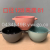 A Large Number of Ceramic Double-Ear Bowl Soup Bowls Are in Stock and Processed at a Low Price.