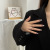 Pearl Girl Ring Personalized Minority FourPiece Ring Set Personality Fashion Trend Street Shot Index Finger Ring 2396