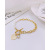 Korean Fashion Ornament Creative and Elegant Freshwater Pearl Loving Heart Zircon New Titanium Steel Bracelet for Women