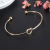 Supply Quality New Style Metal Knot Ornament Accessories Bracelet Minimalist Temperament Women's Bracelet Direct Sales