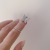 Trendy Cold Style DiamondEmbedded Super Flash Single Nail Ring Fingertip Nail Set Korean Trendy Light Luxury Ornament