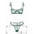 Hot-Selling Lace Sexy Bandeau Underwear with Steel Ring Sexy Suit in Stock