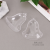 Transparent Plastic Box Unique Bell Modeling Candy Box Creative Creative Wedding Candies Box Small Accessories Storage Box Wholesale