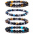 Amazon Cross-Border Hot Natural Stone Tiger Eye Bracelet Female Hematite Beads Magnet Men's Bracelet Factory Wholesale