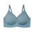 Seamless Glossy Underwear Women's Wireless Small Chest Push up Breast Holding Anti-Sagging Sports Bra Summer Thin