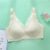 Ultra-Thin French Underwear Triangle Cup Lace Girl Summer Thin Wireless Sexy Size Concealing Gathering Bra Bra