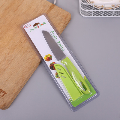 Factory Direct Supply Card Pack Fruit Knife Color Peler Wholesale Two Yuan Supermarket Supply