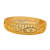 and American Fashion Women's Open Hollow Bracelet Vintage Engraving Filigree Vietnam Placer Gold Wedding Bracelet
