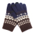 Winter Creative Warm Finger Gloves New Jacquard Touch Screen Men and Women Same Style