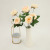 [Factory Self-Sales] Simulation 7-Head Happy Rose Wedding Hall Ornamental Flower Rows of Artificial Flowers 7 Fork Bunch of Roses