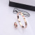 and Korean New Titanium Steel Rose Gold Men and Women Couple Bracelet Bracelet Fashion Simple Bracelet Lettering Version