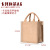 Spot Goods Sack Non-Printed Same Style Shopping Tote Bag Wholesale Artistic DIY Linen Gunnysack Printed Logo