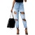   In Stock Amazon Wish Popular Elastic Waist Jeans