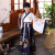 Children's Han Chinese Costume Girls' Chinese Classics Suit Boys' Ancient Costume Three-Character Sutra Chinese Style Spring and Summer Cross-Collar Ruqun Children's Costume