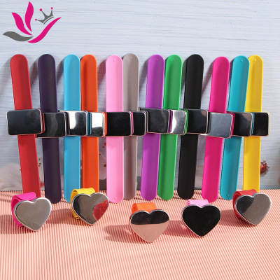 Hair Tools Racket Strip Magnet Clip Silicone Sucker Pin Device Stylist Special Silicone Magnetic Bracelet Wrist Strap