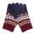 Winter Creative Warm Finger Gloves New Jacquard Touch Screen Men and Women Same Style