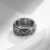 Cross-Border Amazon God's Eye Stainless Steel Ring Men's Rotatable Retro Titanium Steel Ring Hand Jewelry