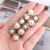 Manufacturer Anti-Exposure Button Brooch Cute Button High-Grade Metal Diamond-Embedded Decorative Buckle Adjustable Sewing Free Nail-Free Button