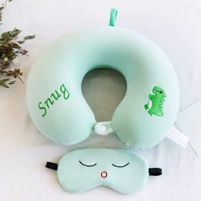 Factory New Cervical Pillow Customized Children Office Cervical Pillow Fashion Eye Protection Neck Pillow plus Eye Mask