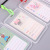 Plastic Waterproof Transparent Card Cover Student Card Holder with Lanyard Wholesale Two Yuan Store Supply