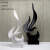 Modern Resin Creative Abstract Sculpture Booming Home Soft Decoration Opening Wedding Housewarming Gift 832