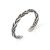 Bracelet Men and Women Retro Personality Thai Silver Bracelet Fashion Minority Design Cuff Bracelet in Stock Wholesale