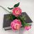 2022 New Ranunculus Asiaticus Artificial Flower Wedding Hall Decoration Artificial Flowers 3 Road West Rose