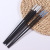 2 Pairs of Mildew-Proof Alloy Chopsticks Home Non-Slip Paint-Free High Temperature Resistant Hotel Tableware Home Use Set