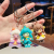 Creative Men's and Women's Universal Cartoon Doll National Fashion Blind Box Cute Doll Hand-Made Bubble Epoxy Couple Keychain