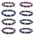 Amazon Cross-Border Hot Natural Stone Tiger Eye Bracelet Female Hematite Beads Magnet Men's Bracelet Factory Wholesale