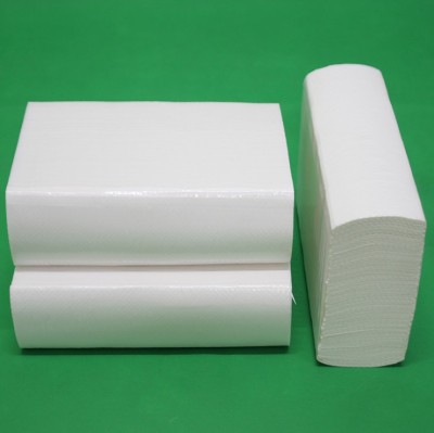 Pure Wood Pulp N Fold Hand Paper Toilet Hand Paper Tri-Folded Paper Towels Hand Paper Kitchen Oil Absorbing Water Paper Thickening